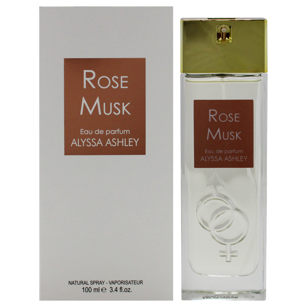 Rose Musk by Alyssa Ashley for Unisex - 3.4 oz EDP Spray